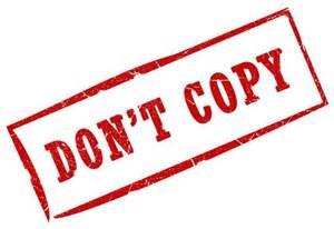 Don't copy